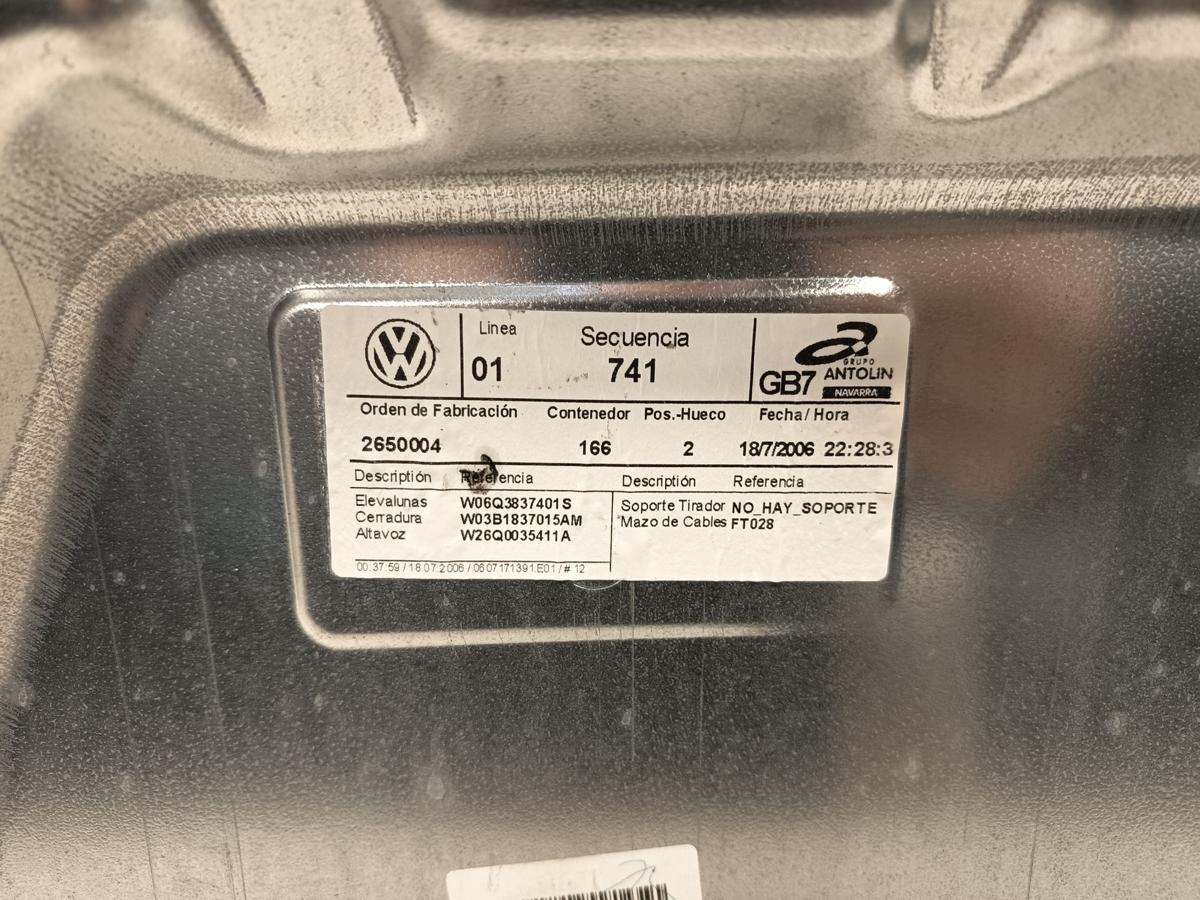 VW Polo 9N3 3t&uuml;rer original Fensterheber vorn links Fahrer mit Motor 6Y2959802