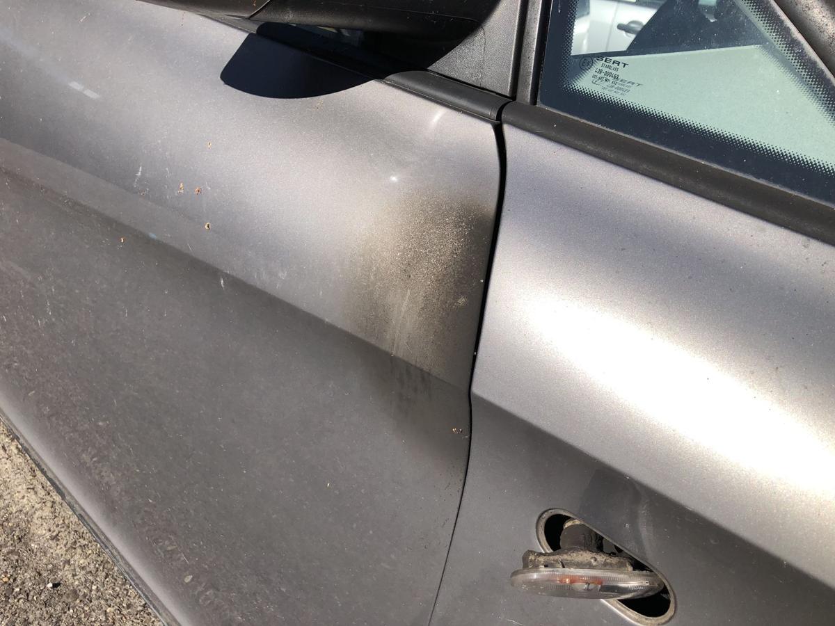 Seat Altea 5P Tür vorn rechts Beifahrertür im Rohbau LS7U Sombragrau met