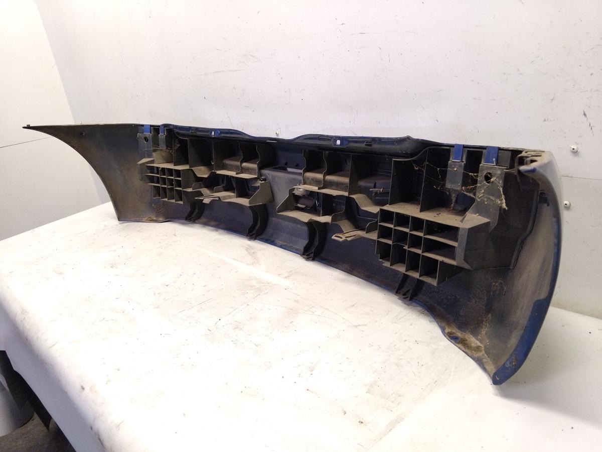 Renault Clio 2 Phase 4 original Sto&szlig;stange Sto&szlig;f&auml;nger hinten BJ2007 RNA Bleu Extreme Nacre