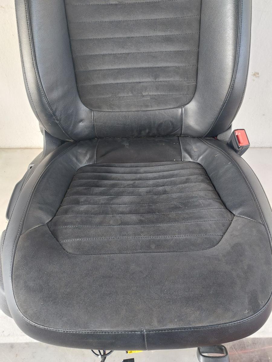 VW Passat 3C B7 Variant Sitz vorne rechts Alcantara Beifahrersitz Heizung