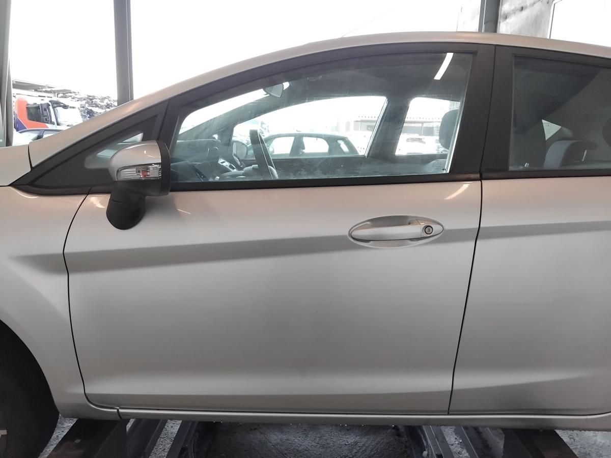 Ford Fiesta JA8 T&uuml;r vorn links Fahrert&uuml;r 5-T&uuml;rer Polarsilbermetallic BJ2009