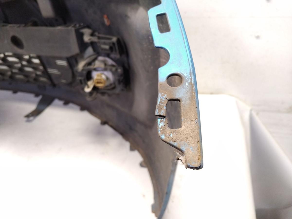 Citroen C3 II original Stoßstange Stossfänger vorn KGW blau belle-ile BJ2010