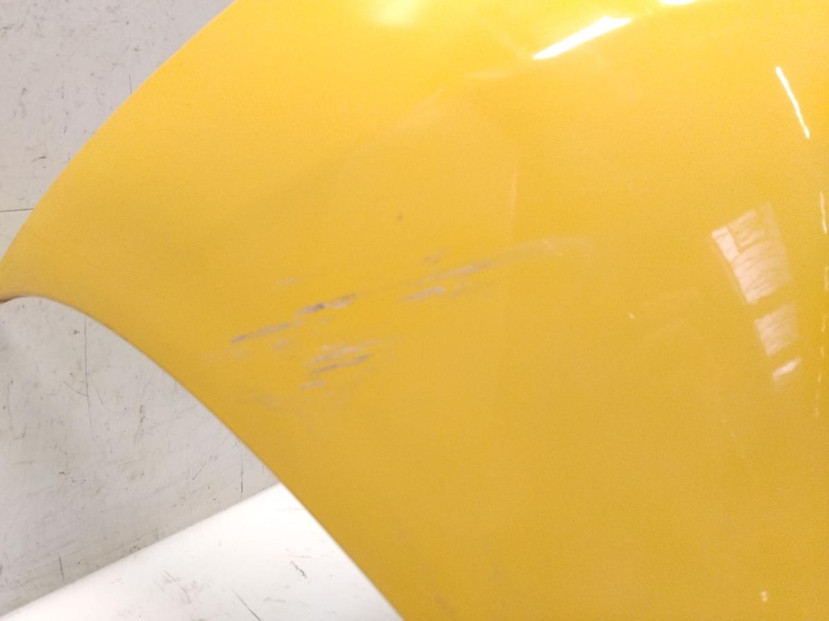 VW Fox 5Z Bj.2010 original Sto&szlig;f&auml;nger Sto&szlig;stange hinten imolagelb LY1C