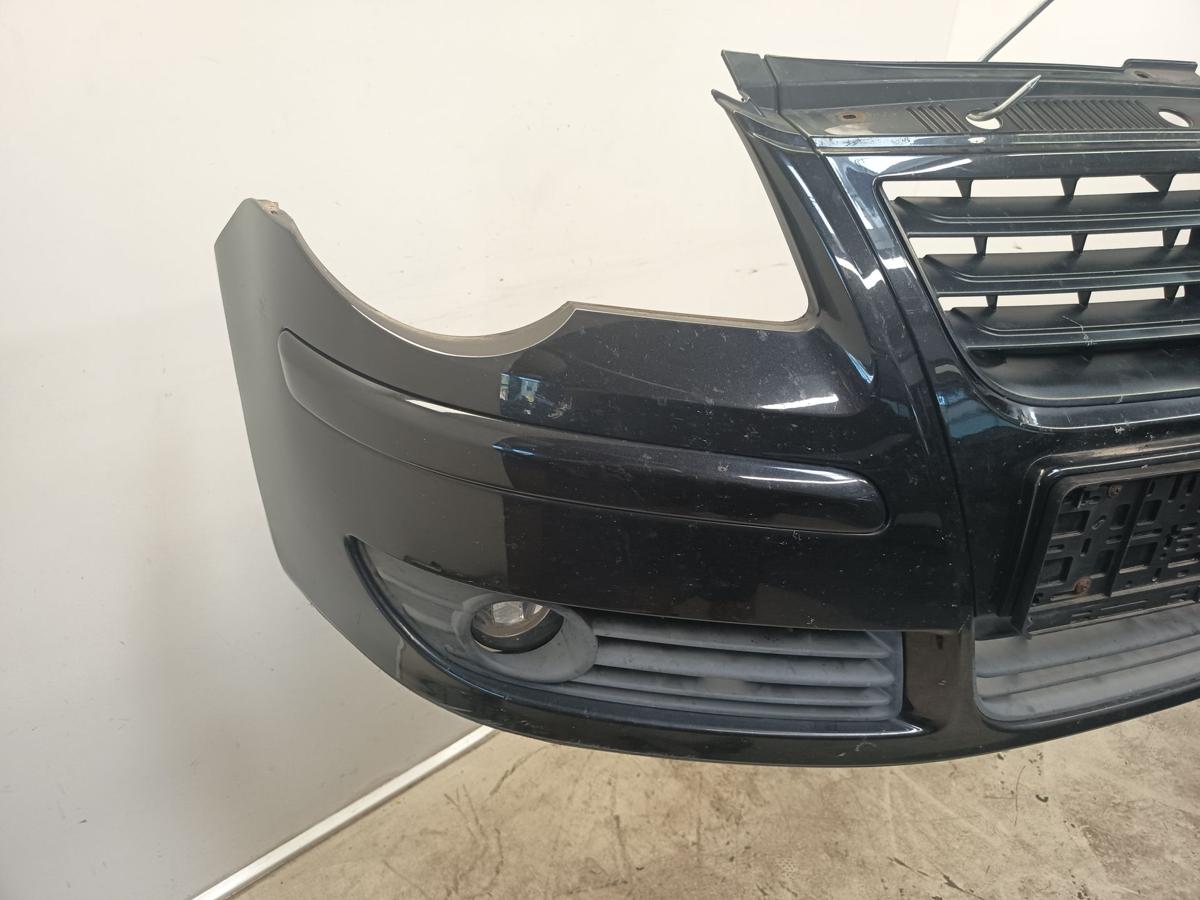 VW Polo 9N3 original Sto&szlig;stange F&auml;nger vorn Front C9Z Black Magic Bj 2006