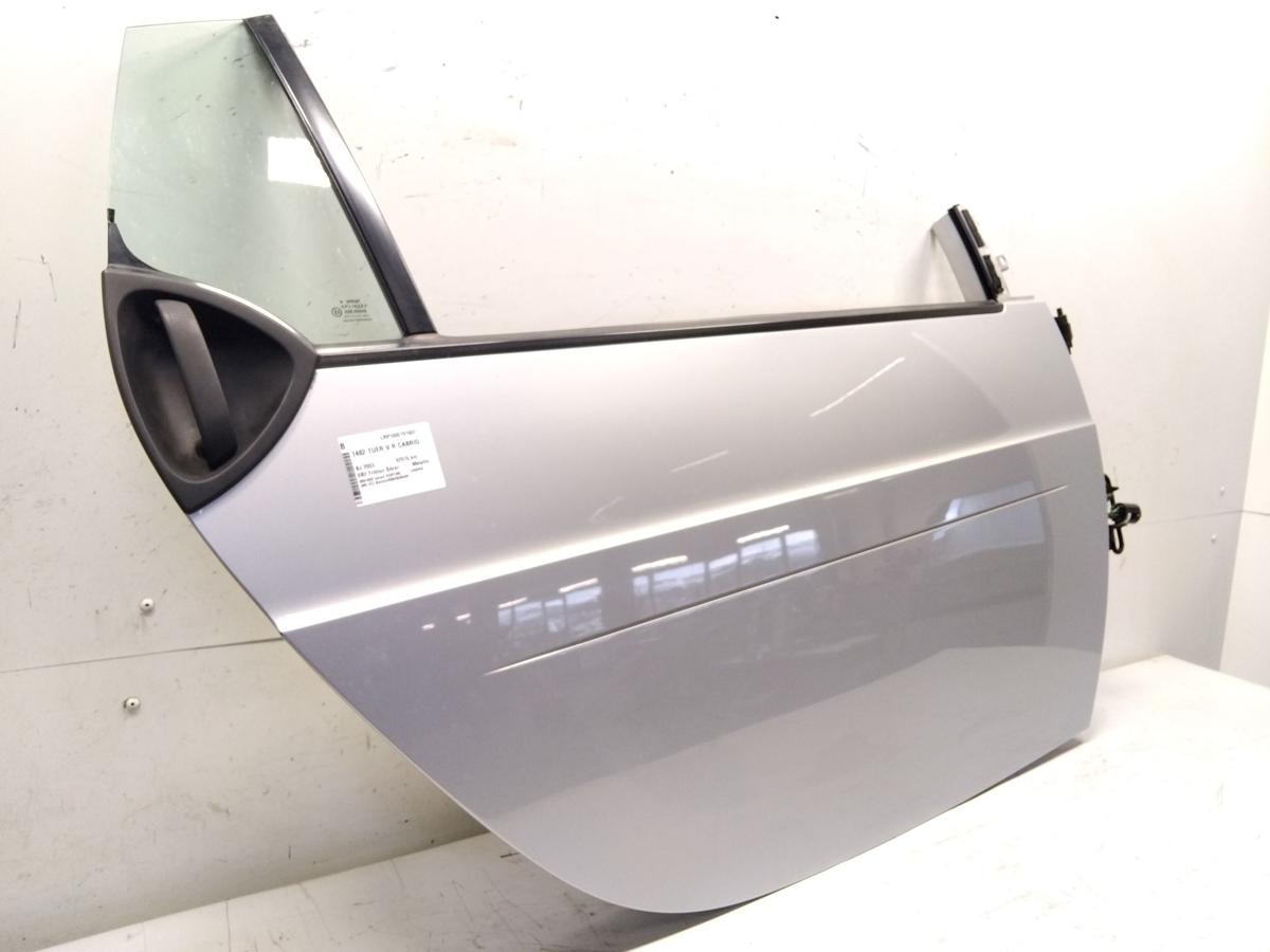 Smart Cabrio 450 Tür rechts Beifahrertür EB2 Tridion Silver Metallic BJ2003