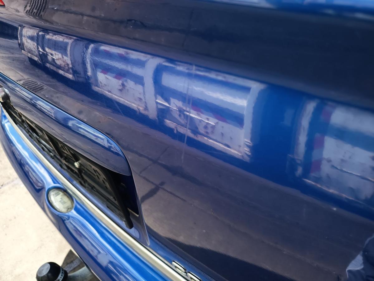 Opel Astra G Coupe original Heckklappe mit Spoiler 2KU Europablau Bj2002