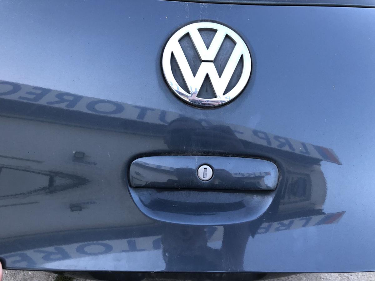 VW Polo 9N3 Heckklappe Kofferraumklappe Kofferraumdeckel LC7V Blue Anthrazit