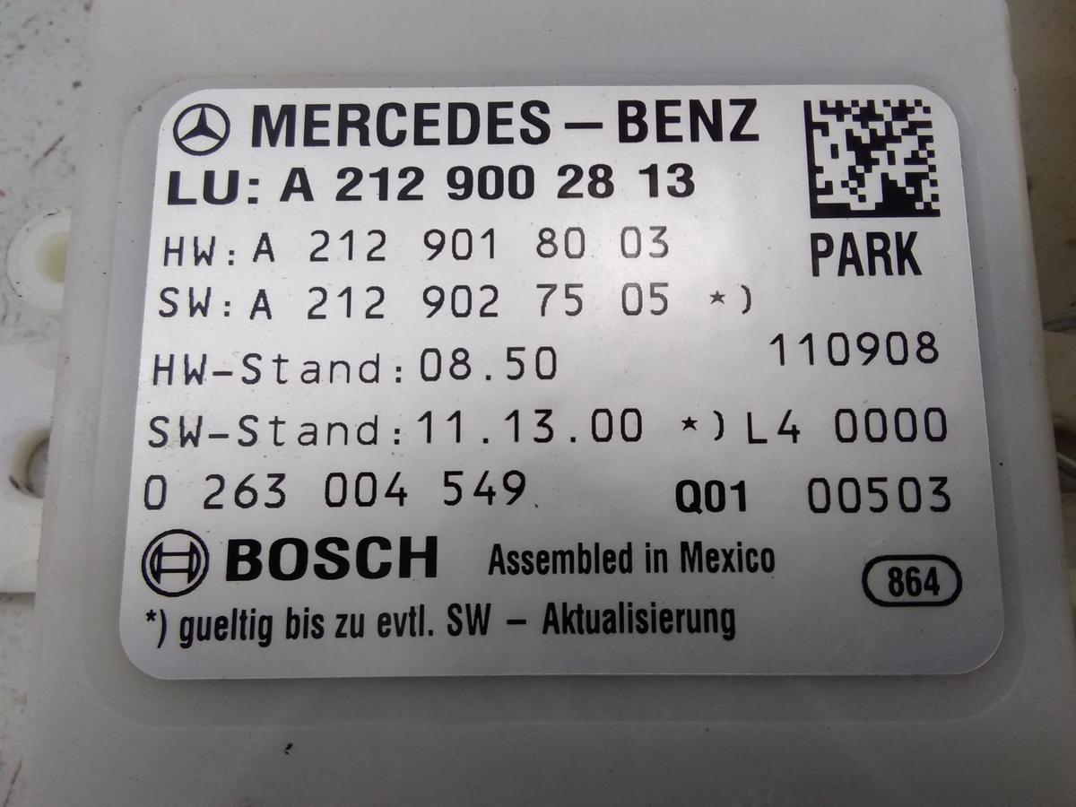 Mercedes E-Klasse 212 original Steuerger&auml;t Parktronic Einparkhilfe Bj.2011