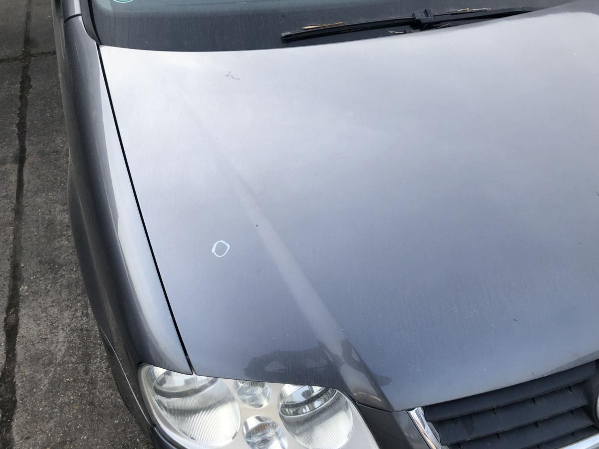 VW Touran 1T 1T1 Motorhaube Haube Klappe Deckel vorn LD7X Platingrau Metallic