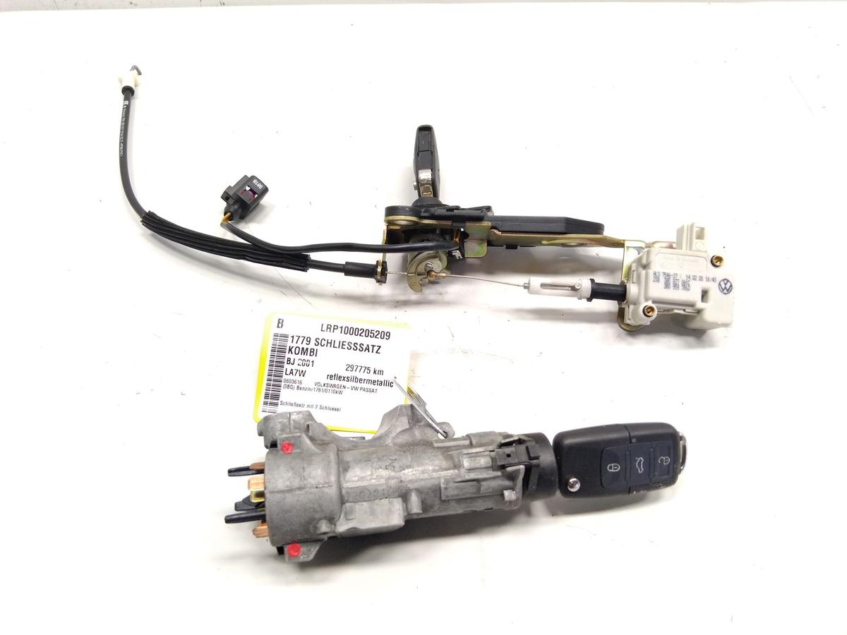 VW Passat 3BG Variant original Schlie&szlig;satz mit 2 Schl&uuml;ssel BJ2001