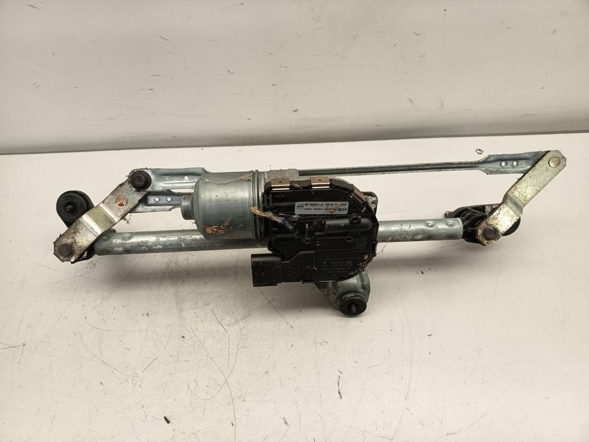 Seat Leon 5F original Wischermotor vorne mit Gest&auml;nge Baujahr 2015