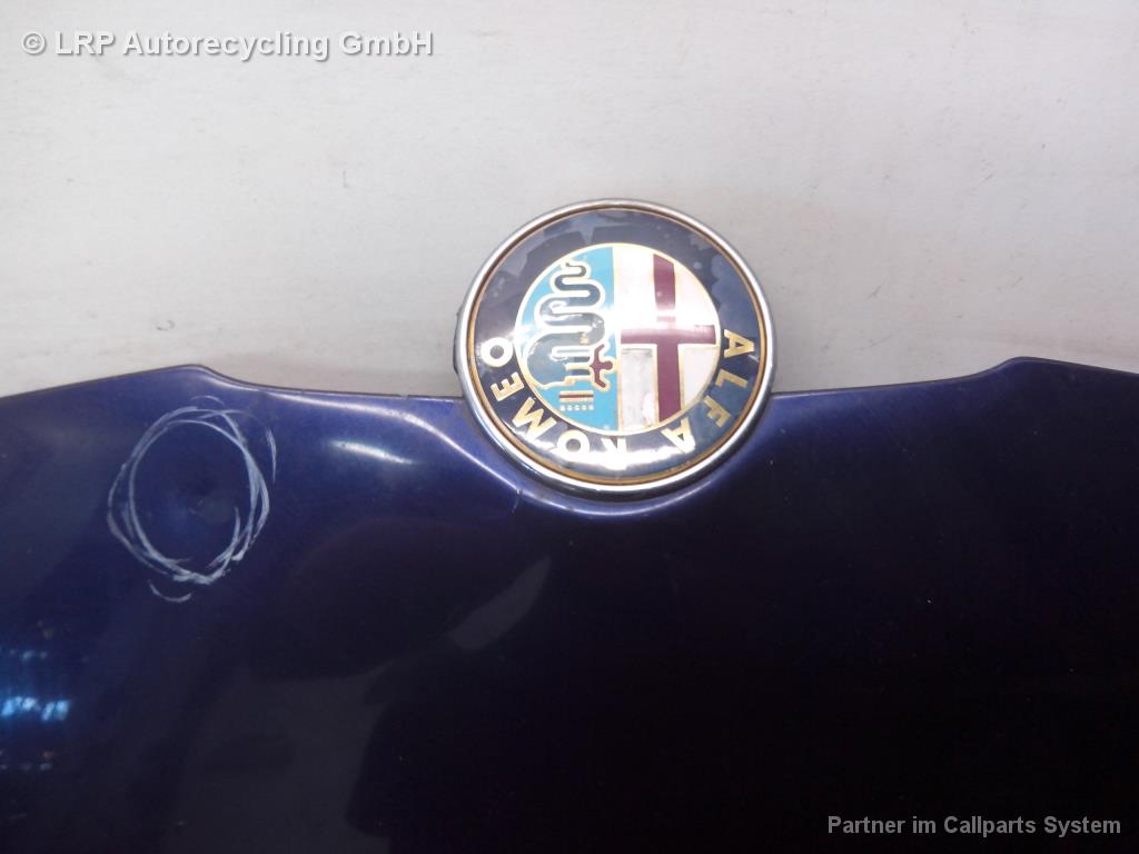 Alfa Romeo 147 BJ2001 original Motorhaube Deckel Klappe vorn blau