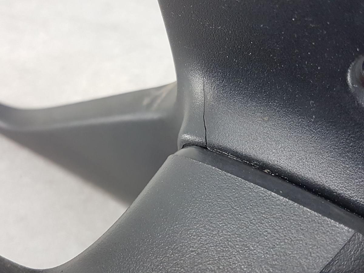 VW T4 Außenspiegel rechts in unlackiert schwarz Bj1995 manuell