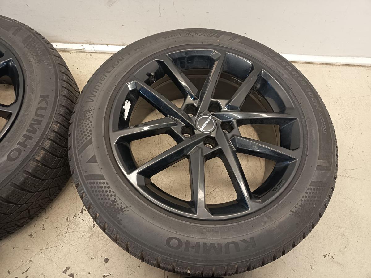 Seat Tarrcao Alufelgensatz Borbet 8x18 ET40 mit Winterreifen 235/55 R18 DOT 1822