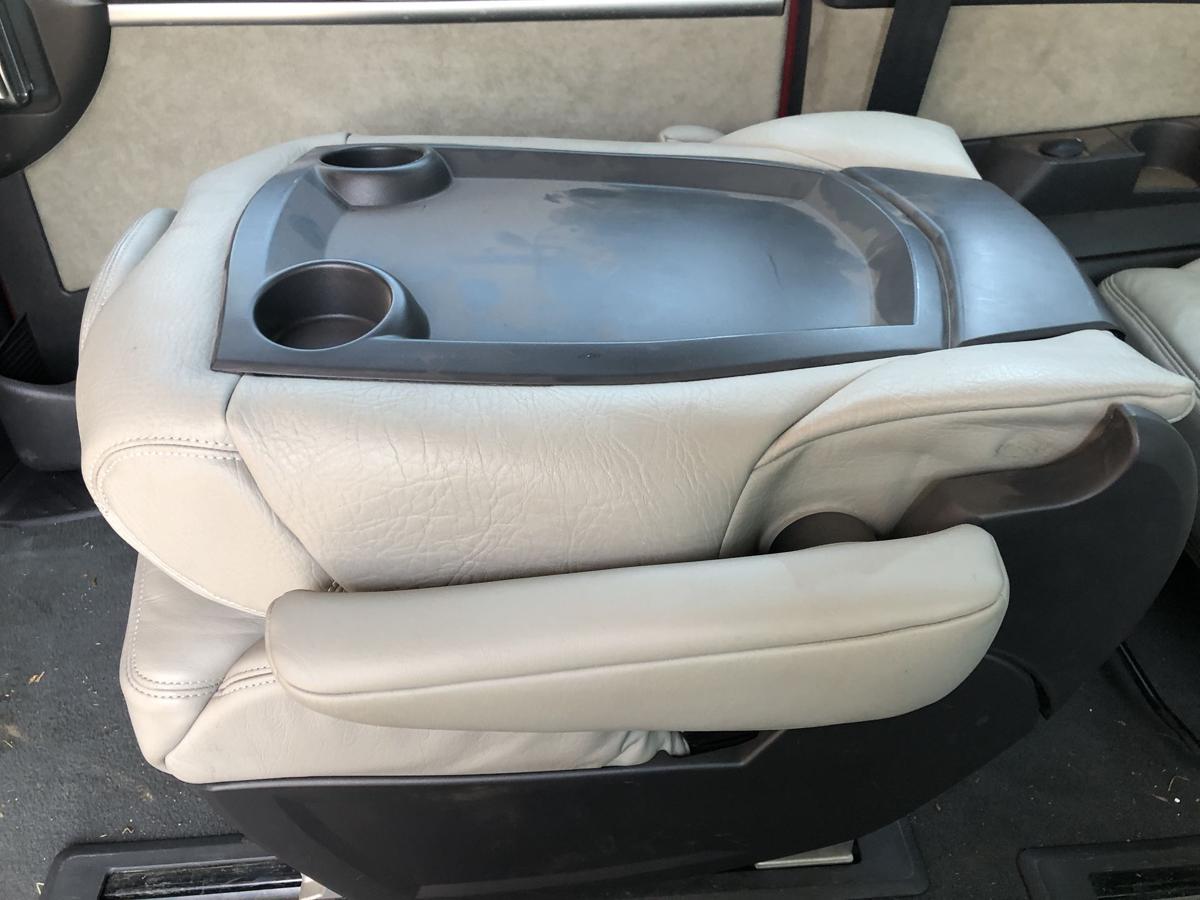 Peugeot 807 original Sitz hinten rechts Reihe 2 Fond Leder beige Bj 2004