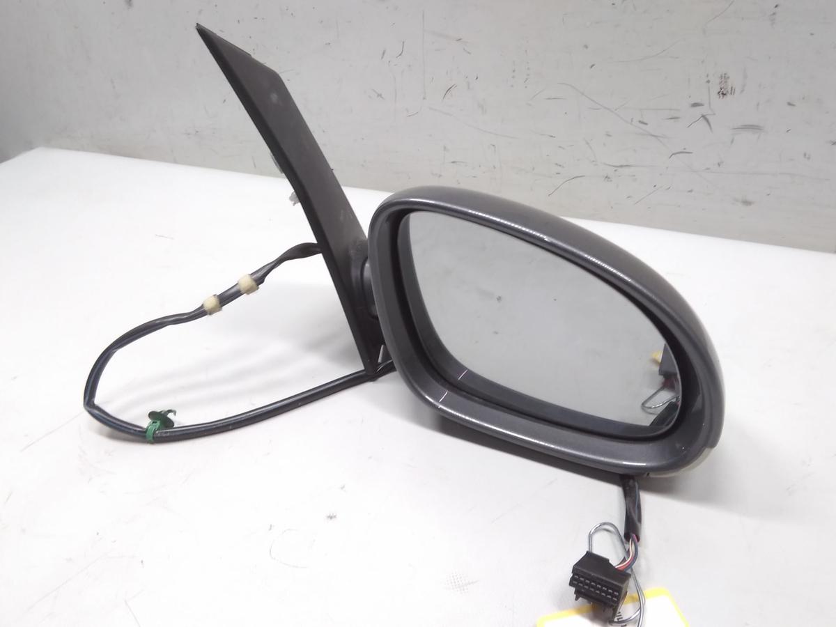 VW Golf Plus 5M original Au&szlig;enspiegel rechts elektrisch&beheizt 6pol BJ2006 LA7T unitedgrey