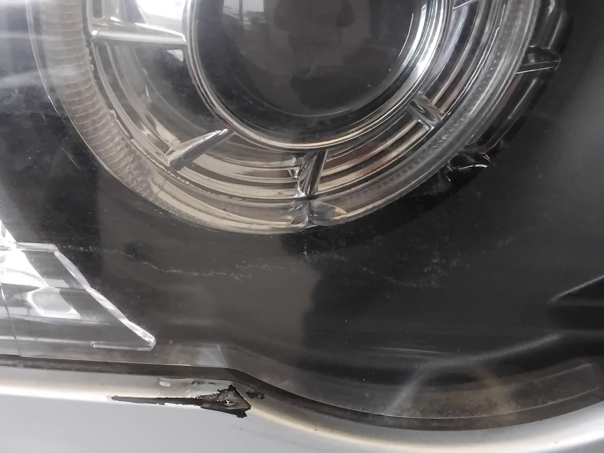 BMW X5 E53 Xenon Scheinwerfer rechts Depo schwarz BJ2000 Angel Eyes