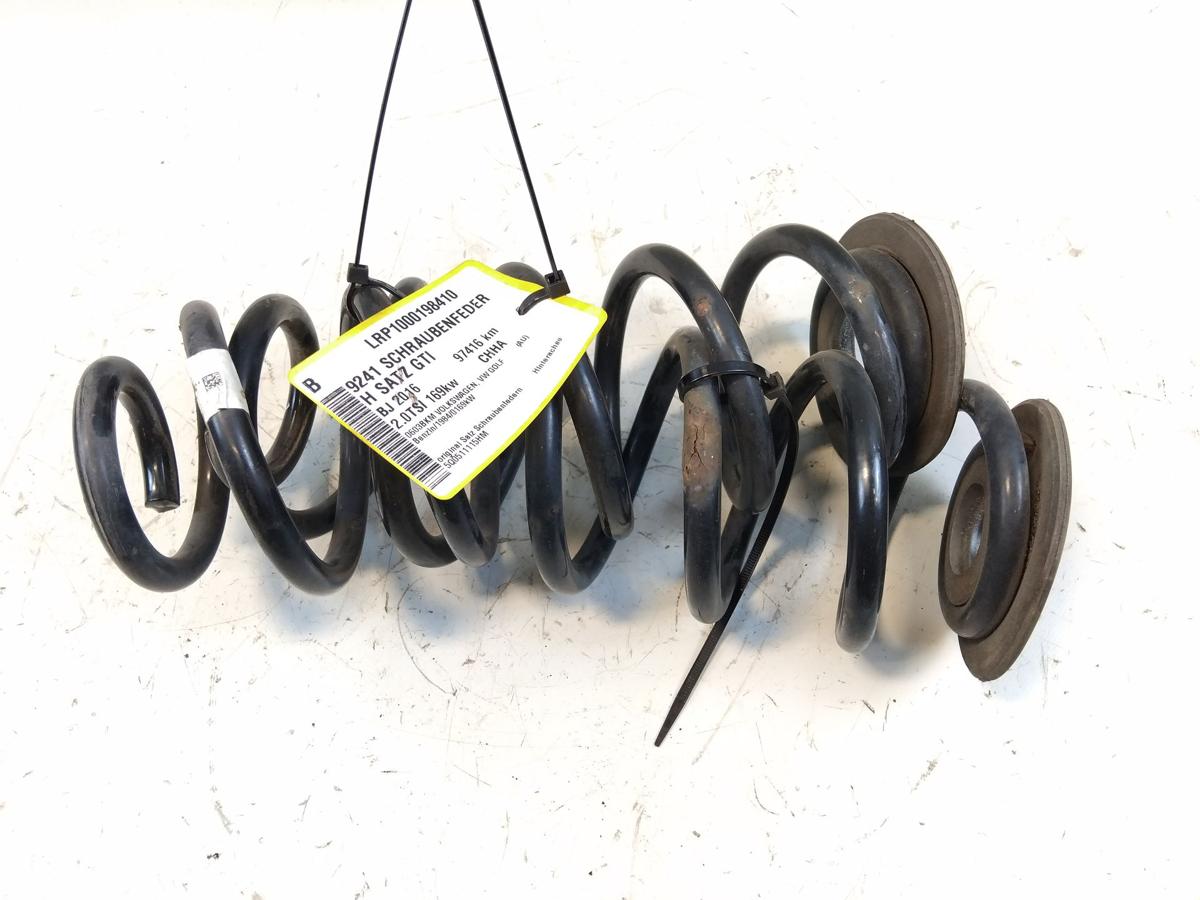 VW Golf 7 GTI original Satz Schraubenfedern Hinterachse 5Q0511115HM Bj.2016