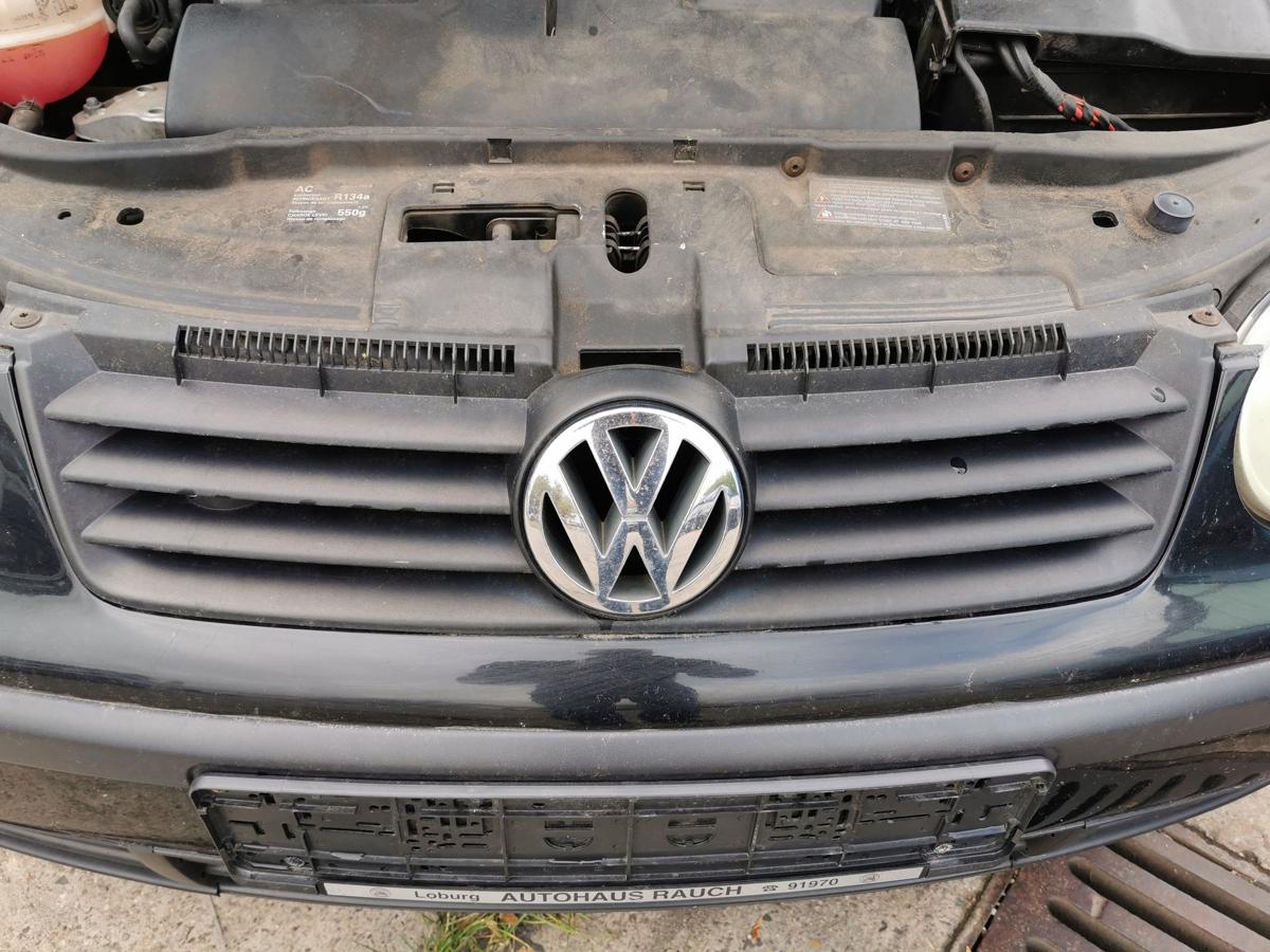 VW Polo 9N1 Kühlergrill Grill Frontgrill Kühlergitter mit Logo vorn bis 2005
