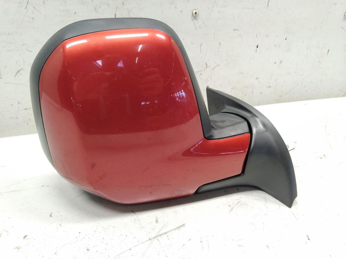 Citroen Berlingo 2 orig Au&szlig;enspiegel rechts elektrisch 3+4pol BJ2010 EKQ luziferrot