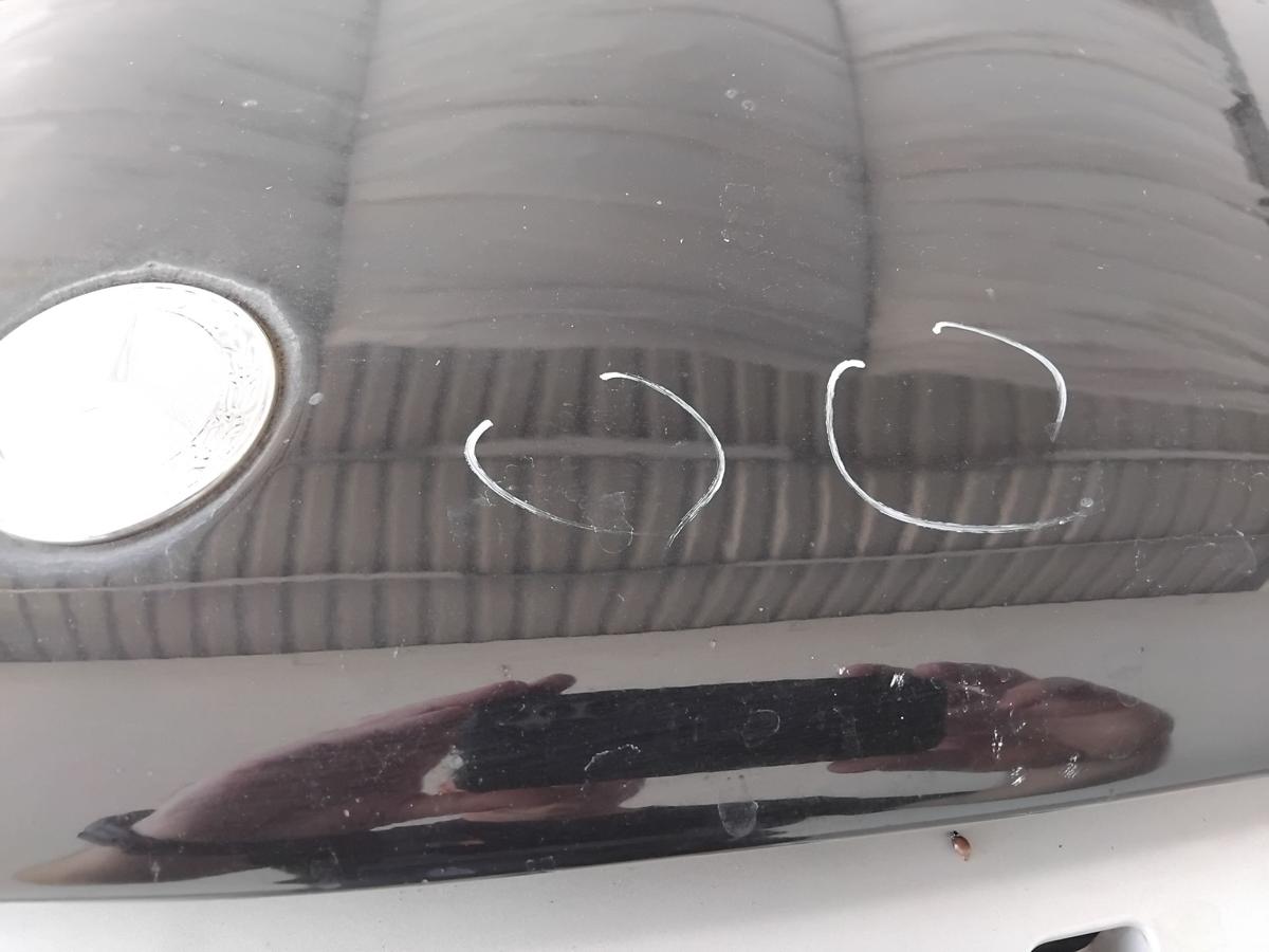 Mercedes ML164 original Motorhaube Deckel vorn 197 obsidianschwarz BJ2006