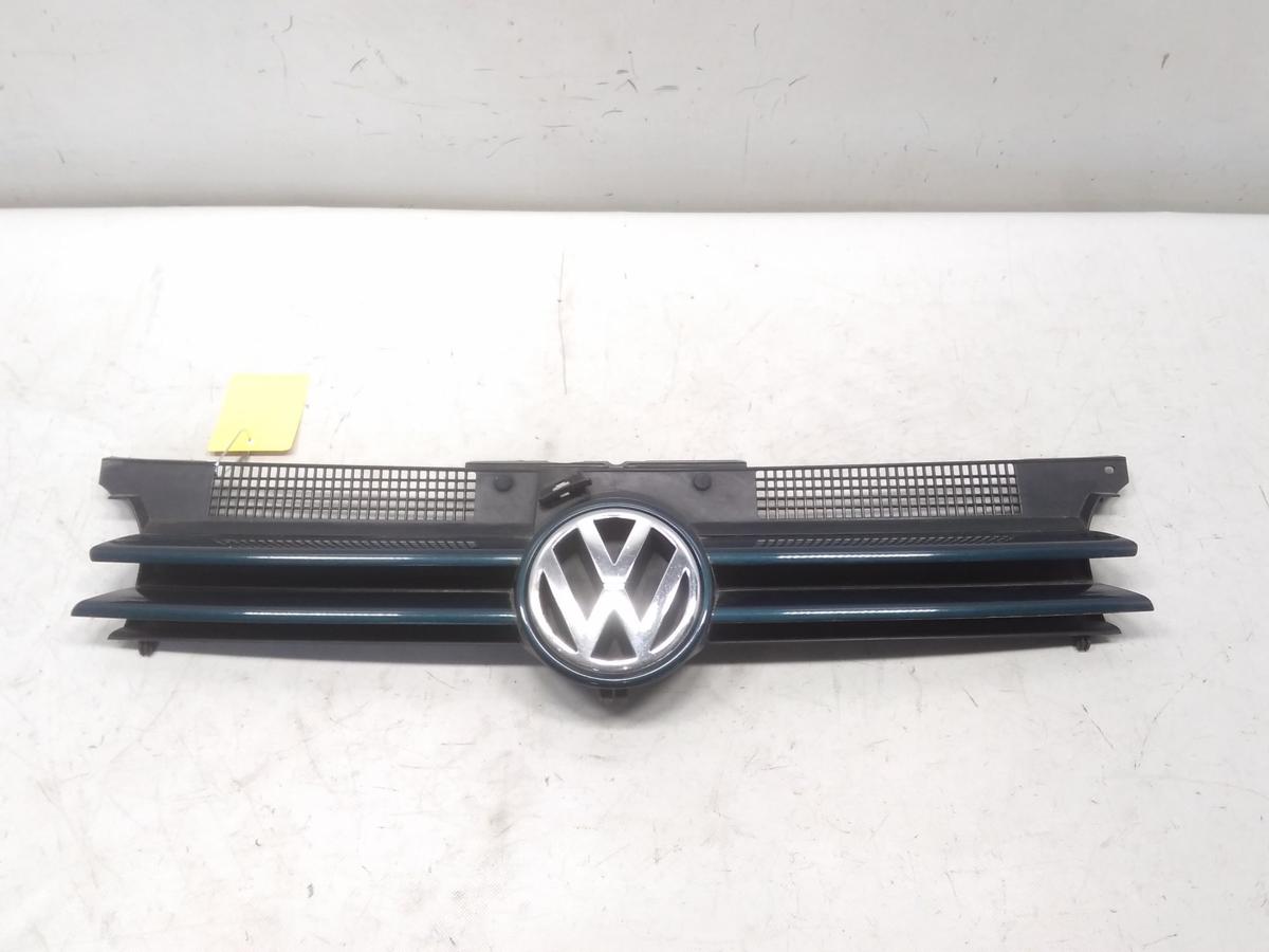 VW Golf 4 original Kühlergrill oceanicgrünmetallic LC6X mit Emblem Bj.2001