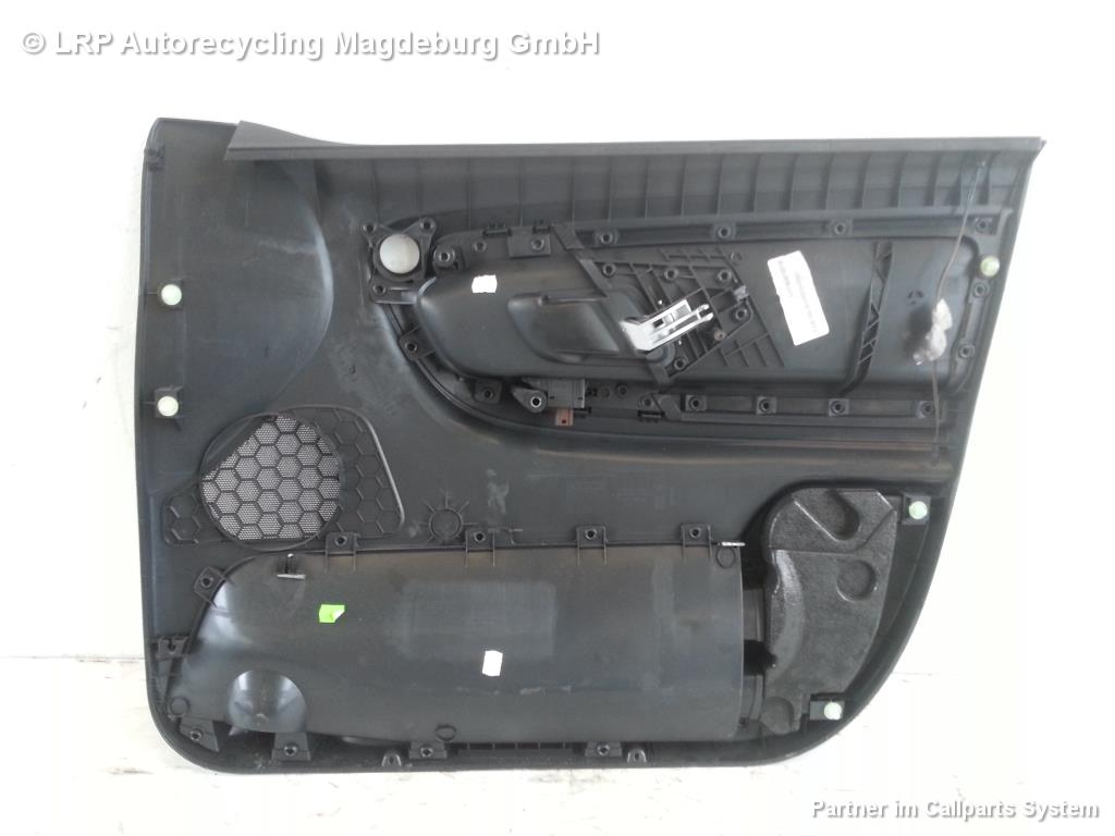 Skoda Fabia 2 Bj.08 Türverkleidung Türpappe vorn links 5J1867005FRVCR