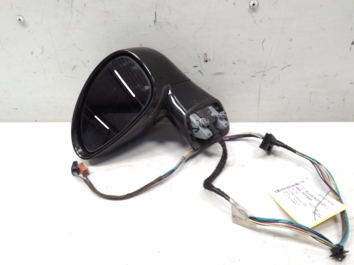Citroen C4 Außenspiegel links schwarzmetallic elektrisch anklappbar Bj.2007