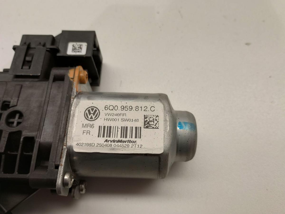 VW Polo 9N3 orig elektrisch Fensterheber Motor hinten rechts Bj 2008