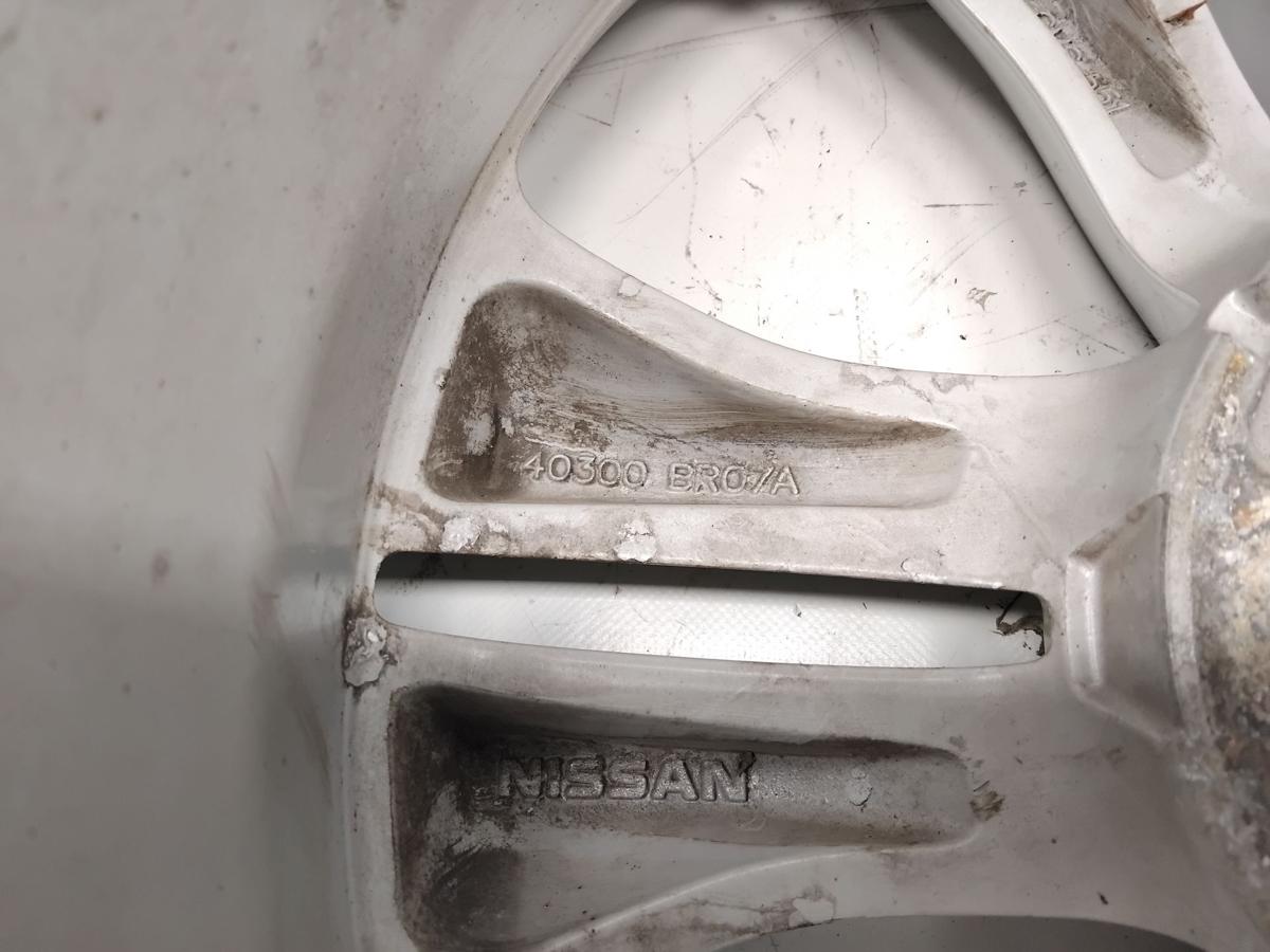 Nissan Qashqai J10 original Alufelge 6.5x17CH5 ET40 40300BR07A Bj.2011