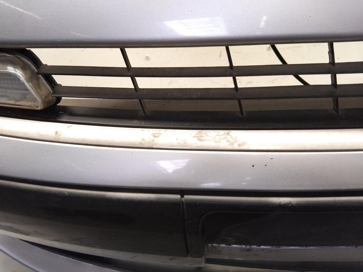 Peugeot 807 original Sto&szlig;stange Stossf&auml;nger vorn EZR Aluminiumgrau BJ2007