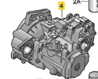VW Polo 9N3 5-Gang Schaltgetriebe GRZ 1.4 55kw Laufleistung 37525km Bj.2006