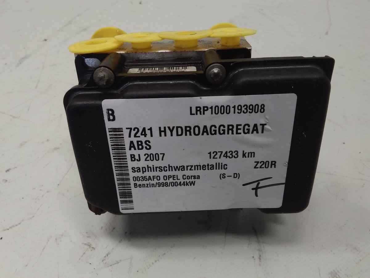 Opel Corsa D original ABS-Block 13236012 0265231537 0265800422 Bj.2007