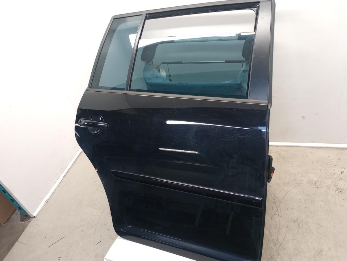 VW Touran 1T orig Tür hinten rechts Beifahrerseite LC9X Schwarz Bj 2009