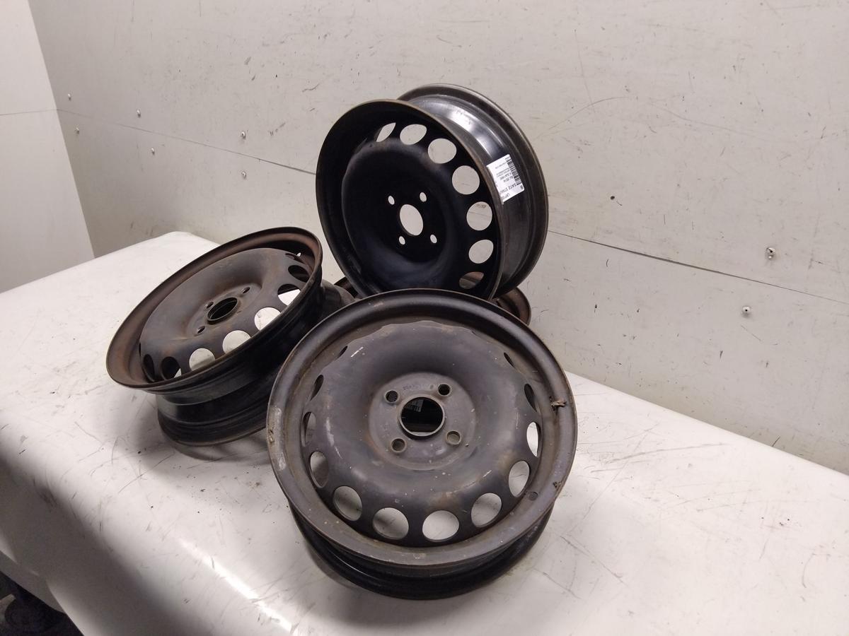 Citroen C1 original Satz Stahlfelgen 14 Zoll 4.5Jx14H2 ET35 BJ2014