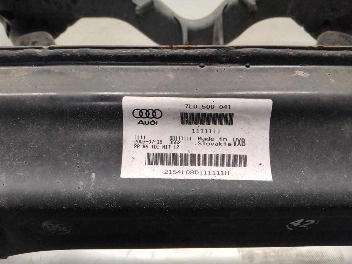 Audi Q7 4L original Hinterachse komplett Aggregatetr&auml;ger hinten rostfrei Bj.2007