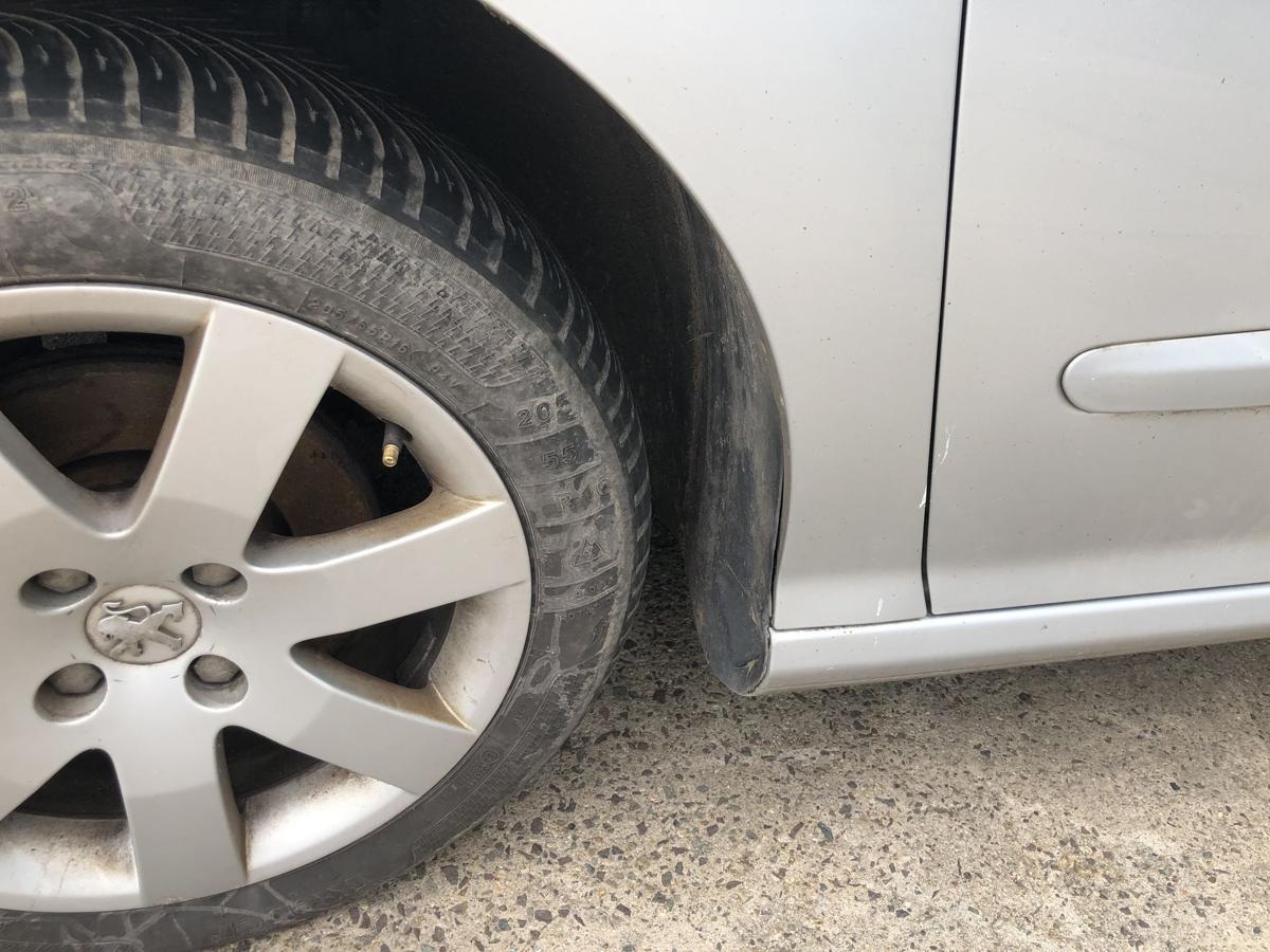 Peugeot 308 4E 4H SW Kotflügel vorn links Fahrerseite EZR Aluminium Metallic