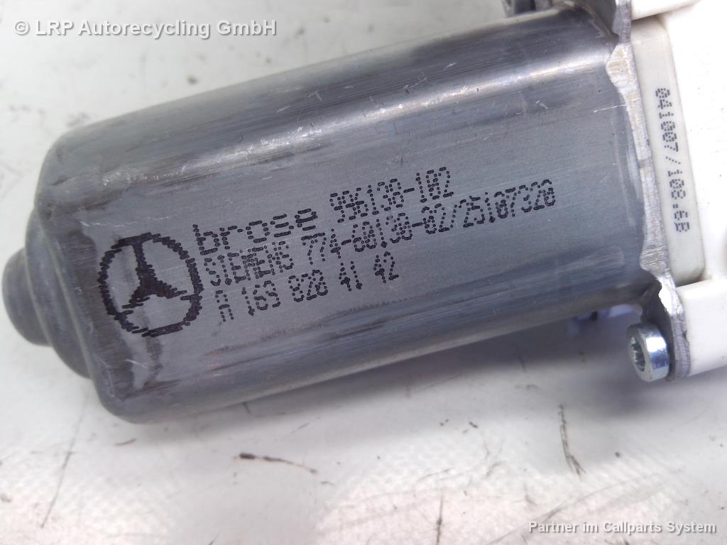 Mercedes A-Klasse W169 BJ2007 Motor Fensterheber Tür vorn links BROSE 996138-102