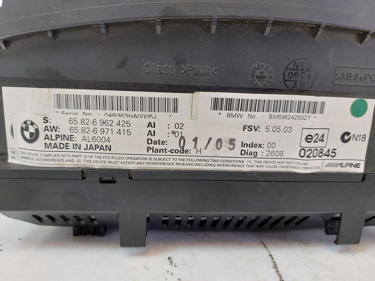 BMW 5er E60 61 Monitor Diplay Bildschirm Navi Anzeige Multifunktionsdisplay