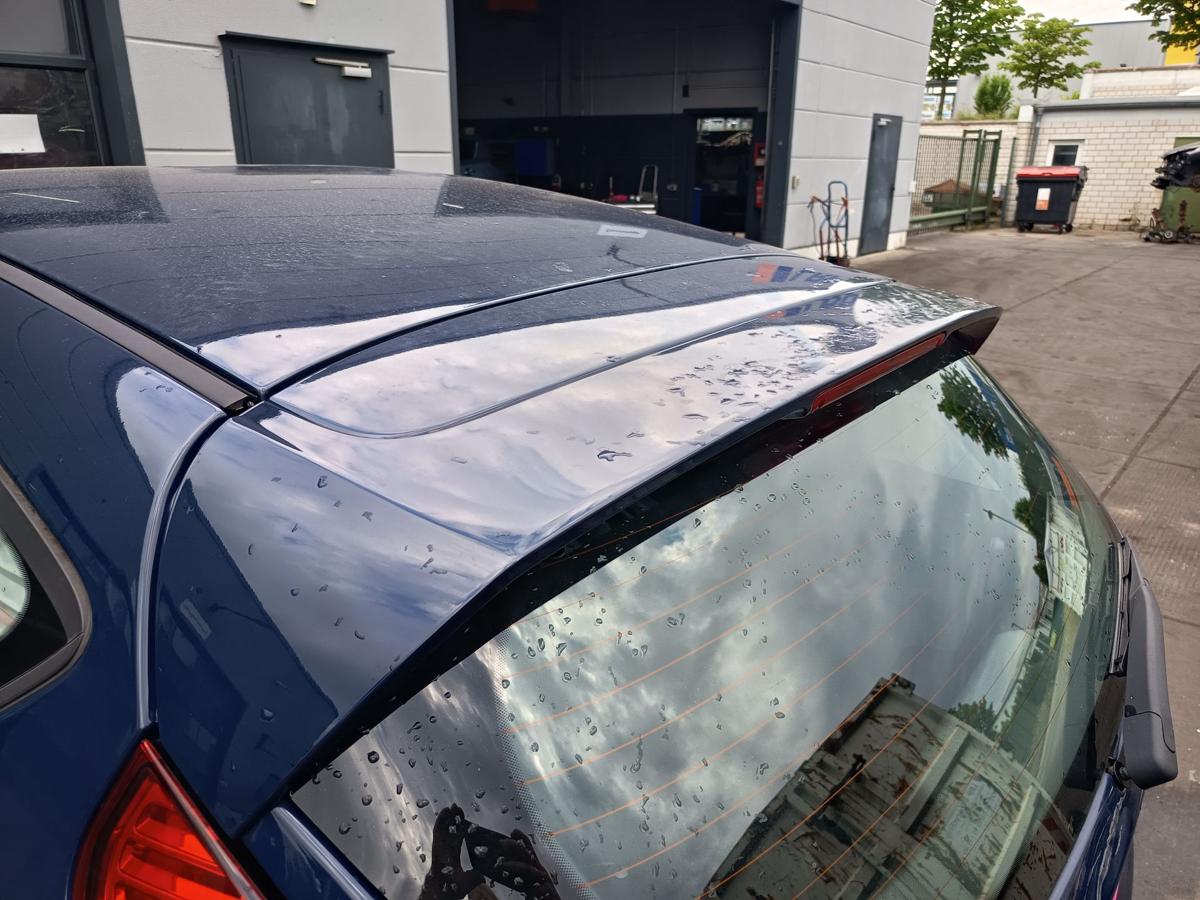 Ford Fiesta Mk7 original Heckklappe mit Scheibe Deckel hinten Blazer blau Bj2013