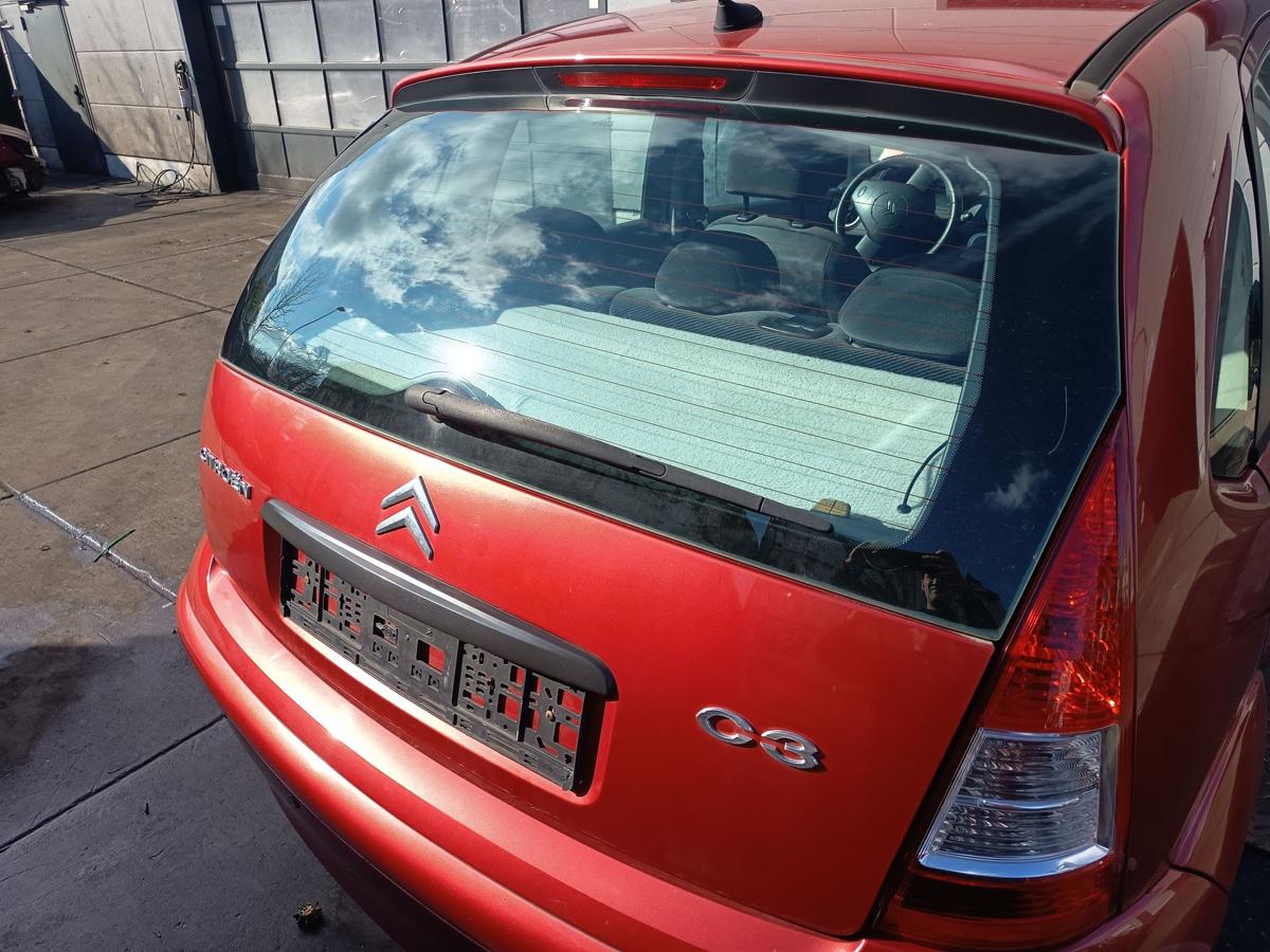 Citroen C3 original Heckklappe mit Scheibe EKQ Luziferrot Bj 2007