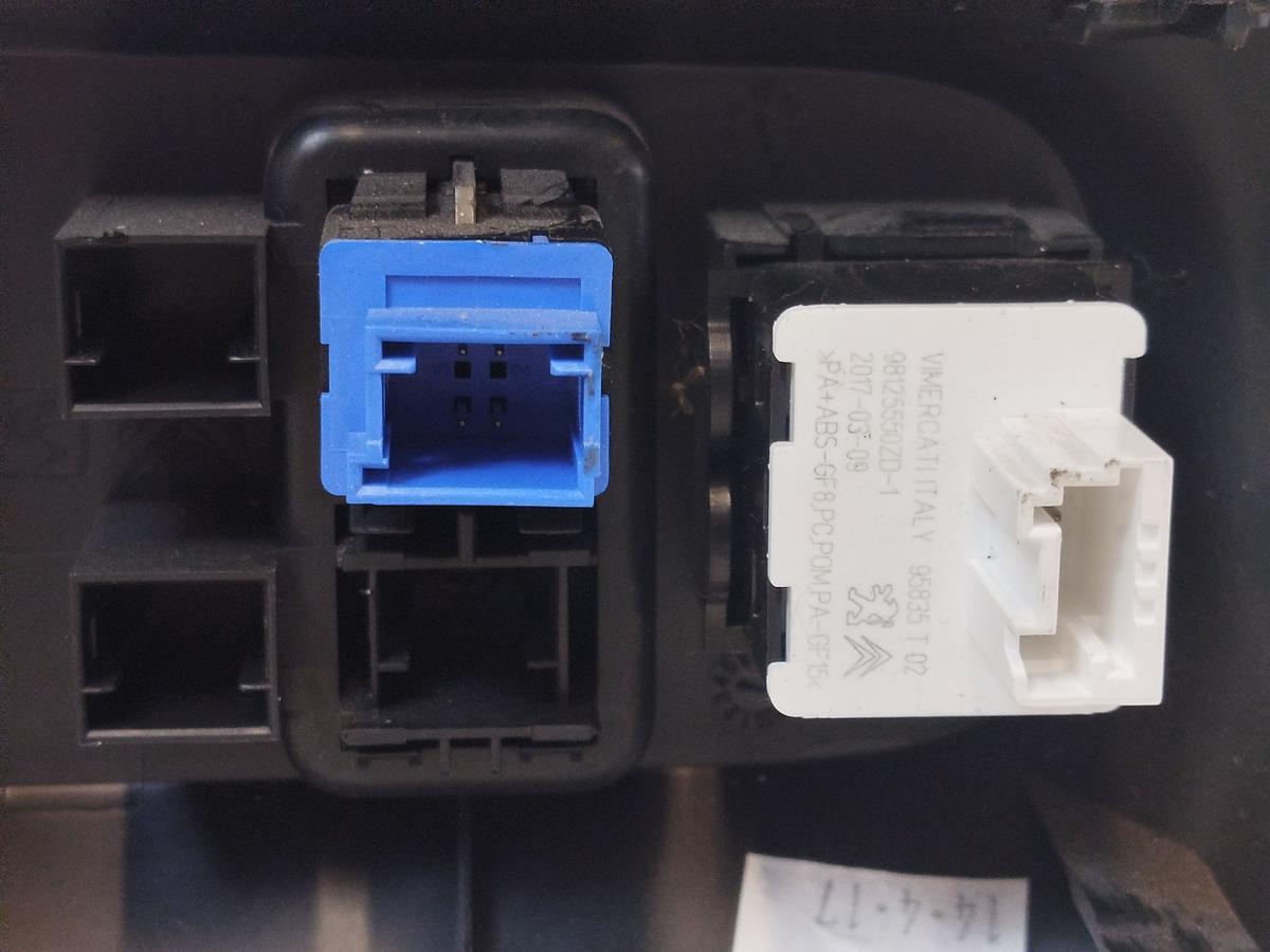 Citroen C3 III SX ab17 Schalter Aussenspiegelverstellung Taster Spurhaltesyste