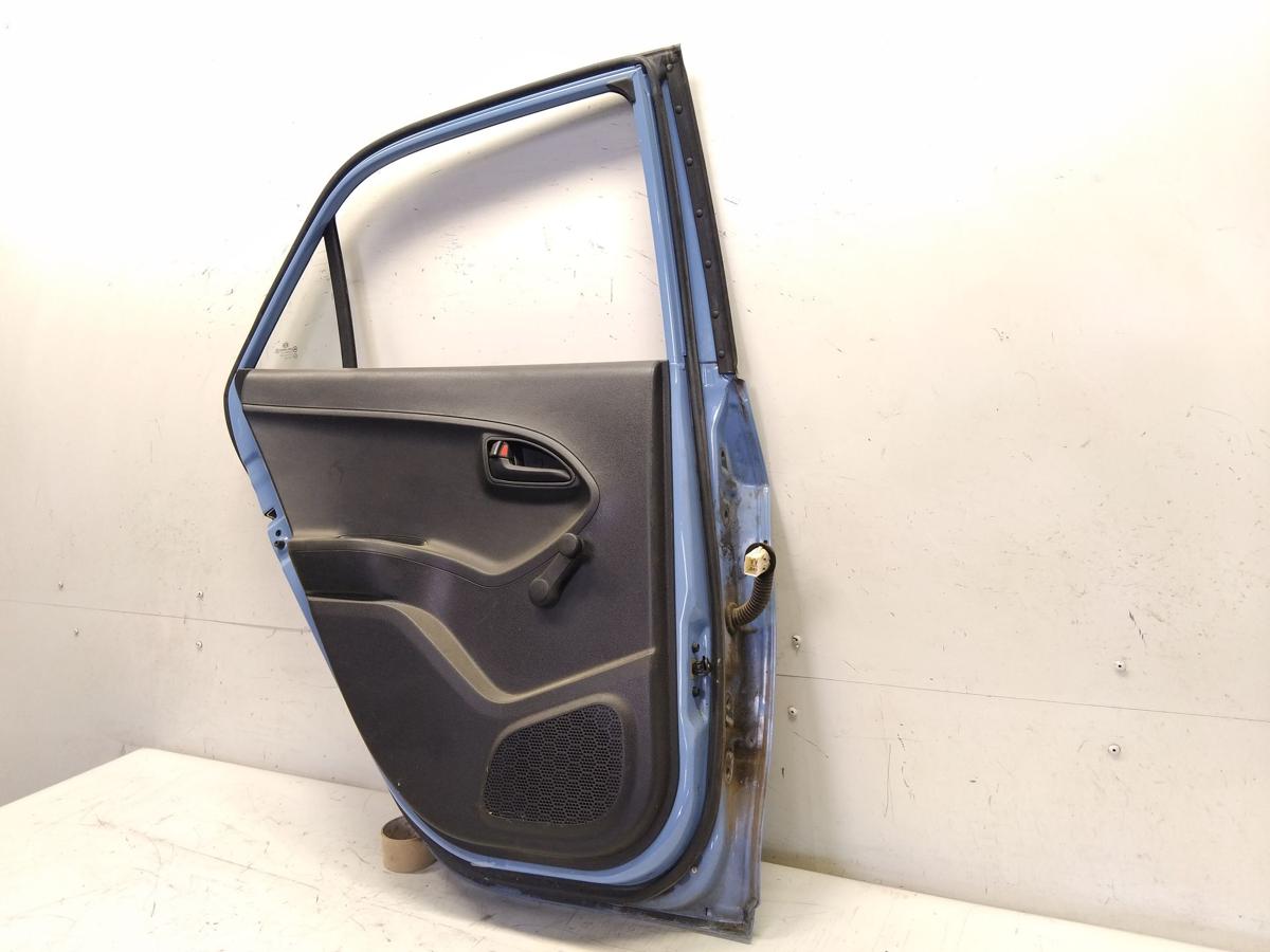Kia Picanto II TA T&uuml;r hinten links ALICE BLUE 5-t&uuml;rig BJ2012
