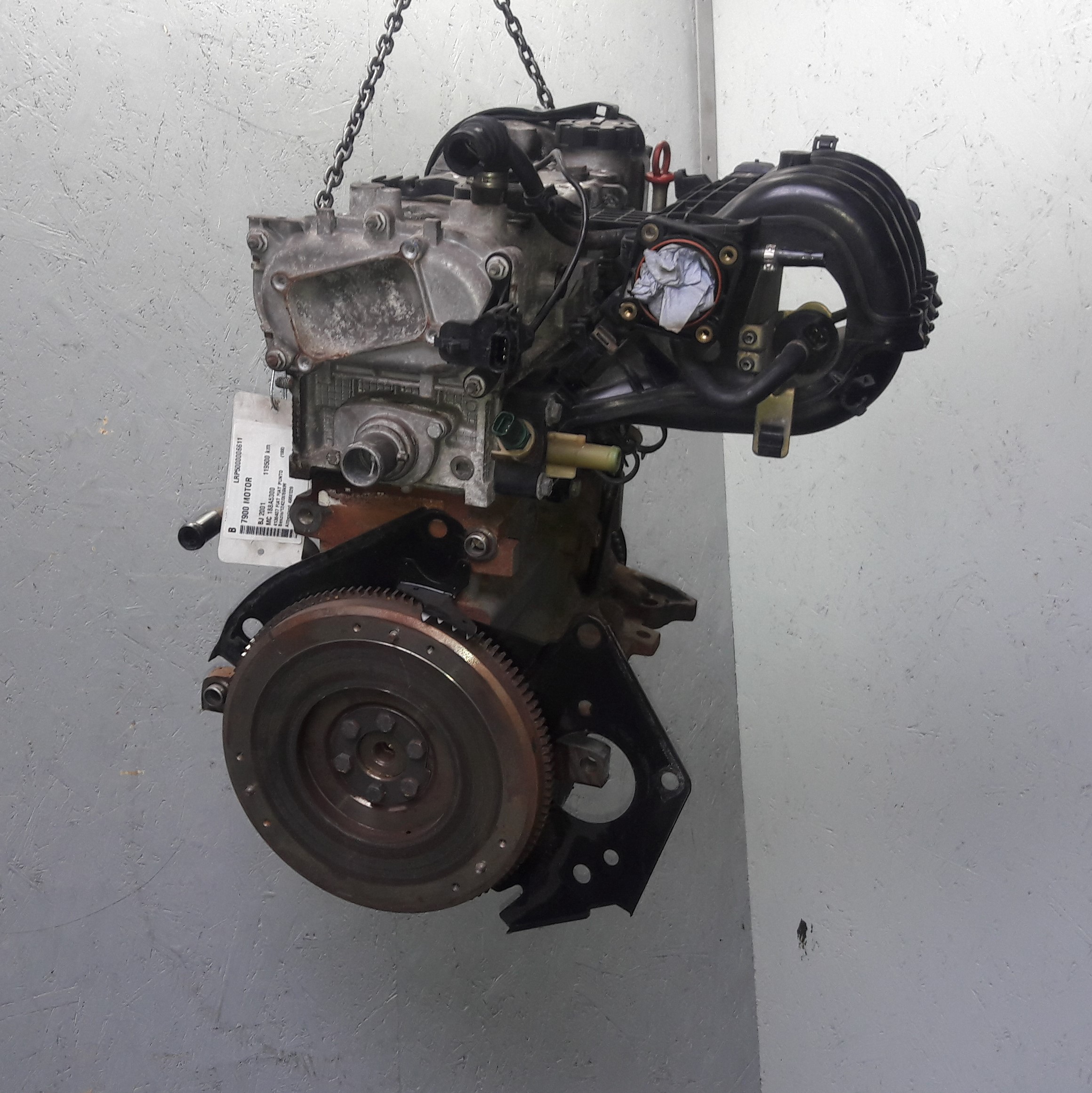 Fiat Punto 188 org Motor 1242ccm 59kW 188A5000 119Tkm geprüft Bj 2001