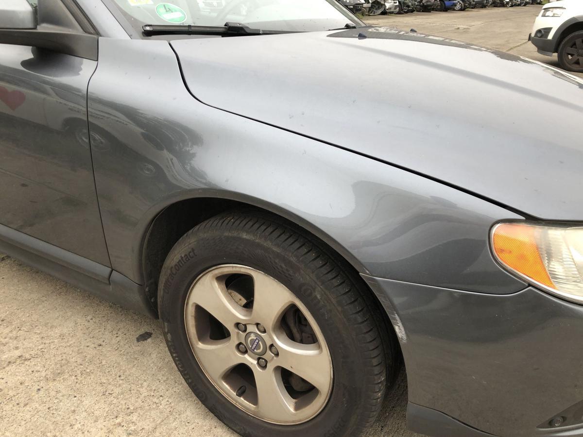 Volvo V70 Typ B Kotfl&uuml;gel vorn rechts Beifahrer Seitenwand 45500 Titanium Grey