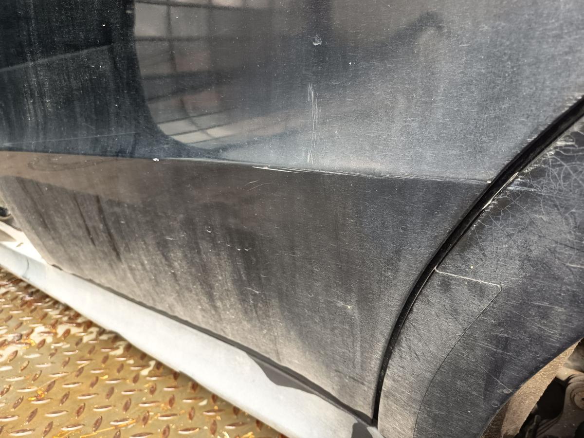 Mercedes W169 original T&uuml;r hinten links Fond 696 Nachtschwarz Bj 2005