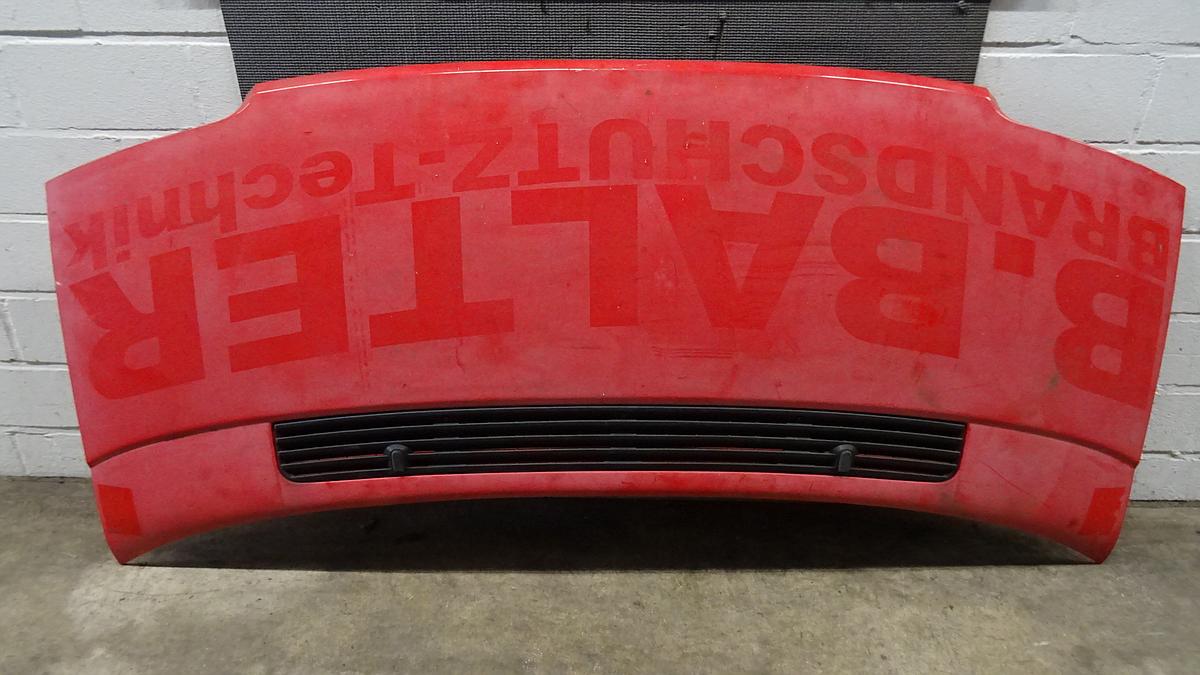 Motorhaube Deckel VW T4 kurzer Vorbau Bj.1998 in rot