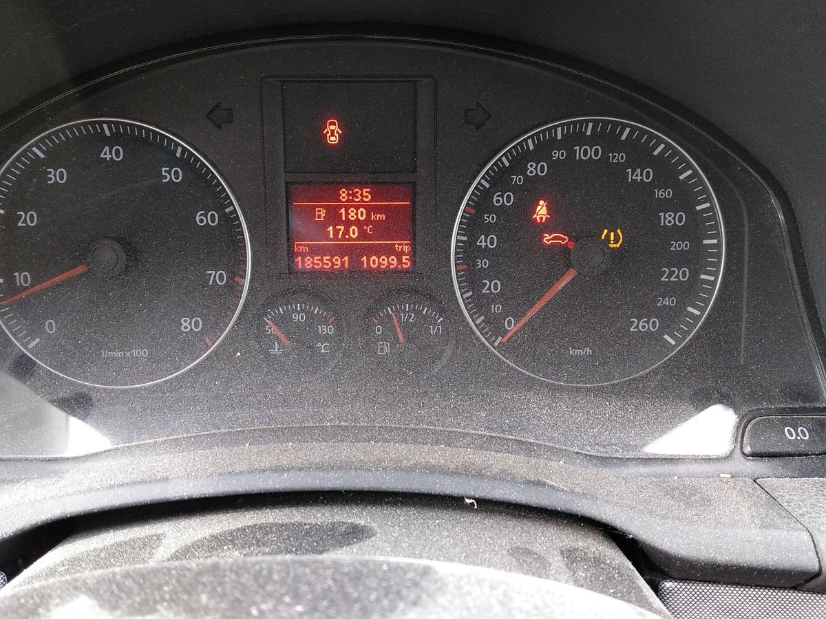 VW Jetta 1K2 Motor Engine BSE 1.6 75kw 185591km BJ2007