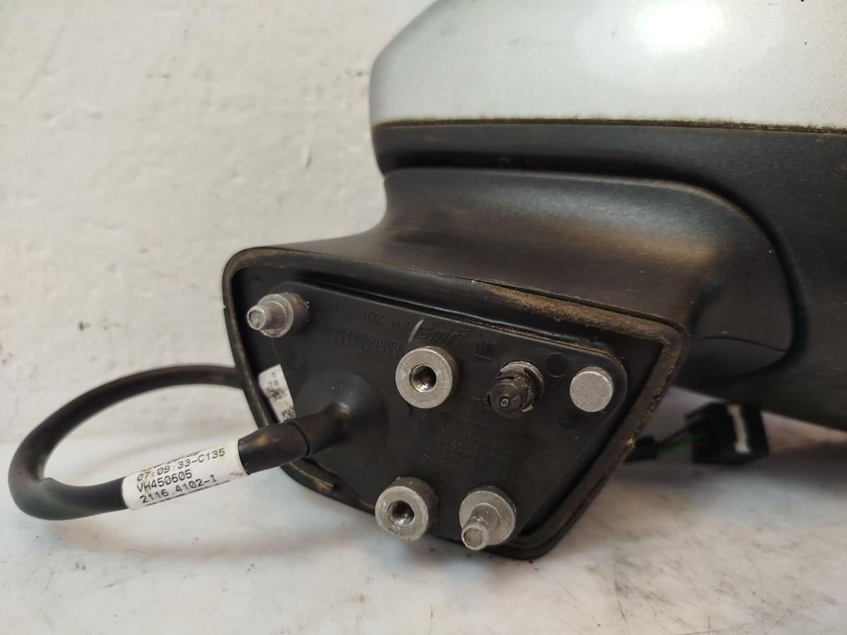 Opel Astra K B16 Außenspiegel rechts Rückspiegel elektrisch Z176 Argonsilber