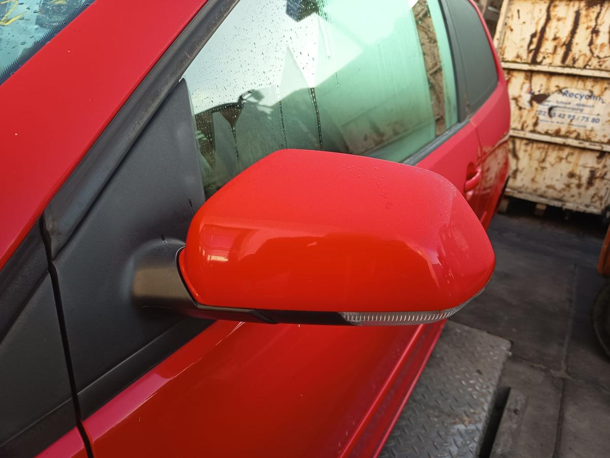 VW Polo 9N3 original Aussenspiegel links elektrisch P3G Flashrot Bj 2006